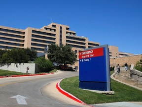 A general view of the Texas Health Presbyterian Hospital in seen in Dallas, Texas, October 4, 2014. REUTERS/Jim Young