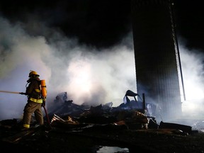 fire firefighter firemen barn stirling brennan