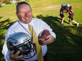 Paul Howard is a long-time volunteer football coach with the Ottawa South Mustangs.
Errol McGihon/Ottawa Sun/QMI Agency