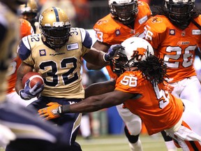The Bombers desperately need to hold off the Lions. (CARMINE MARINELLI/QMI Agency files)