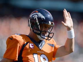 Broncos QB Peyton Manning threw his 500th career TD on Sunday against the Cardinals. (USA TODAY SPORTS)