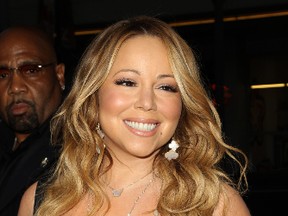 Mariah Carey is pictured in Hollywood, Calif., in this July 24, 2014 file photo. (FayesVision/WENN.COM)