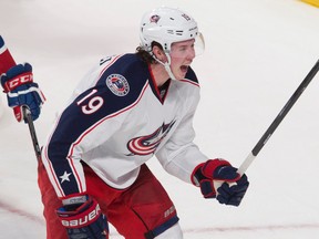 Ryan Johansen ended his training camp holdout by signing a three-year contract with the Blue Jackets on Monday, Oct. 6, 2014. (Ben Pelosse/QMI Agency/Files)