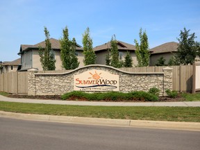 The SummerWood community offers beautiful views to match the community’s homes.