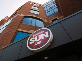 The Toronto Sun building is seen in Toronto, October 6, 2014. (REUTERS/Mark Blinch)