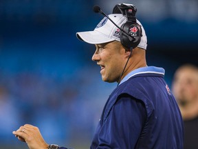 Argonauts head coach Scott Milanovich. (Ernest Doroszuk/Toronto Sun)