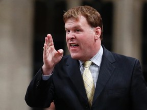 Canada's Foreign Minister John Baird speaks during Question Period in the House of Commons on Parliament Hill in September.
REUTERS/Chris Wattie