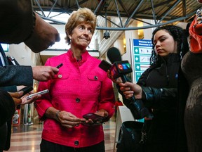 Susan Jones, City of Ottawa Bylaw and Regulatory Services Director, responds to media questions about Uber, the ride sharing technology company that is trying to enter the Ottawa marketplace. In the current city council's first term, the fight between taxi drivers and Uber drivers heated up with the city charging many Uber drivers.
Errol McGihon/Ottawa Sun/QMI Agency