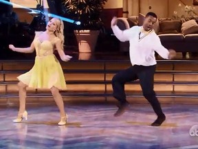 Witney Carson and Alfonso Ribeiro on "Dancing with the Stars."