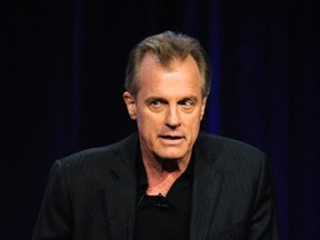 Cast member Stephen Collins participates in the panel for "No Ordinary Family" during the Disney, ABC Television Group Television Critics Association press tour in Beverly Hills, California in this file photo from August 1, 2010. REUTERS/Phil McCarten/Files