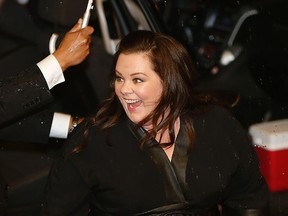 Cast member Melissa McCarthy at  the Princess of Wales Theatre for premiere of St Vincent during the Toronto International Film Festival in Toronto on Friday September 5, 2014. (Michael Peake/QMI Agency)