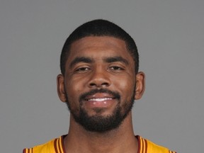 Cleveland Cavaliers guard Kyrie Irving (2)  during media day at Cleveland Clinic Courts. (Ken Blaze-USA TODAY Sports)
