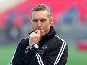 Ottawa Fury assistant coach Martin Nash. (Chris Hofley/Ottawa Sun)