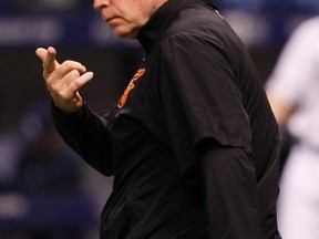 Orioles manager Buck Showalter (USA Today Sports).