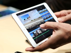 iPad Mini with retina display. 

REUTERS/Robert Galbraith