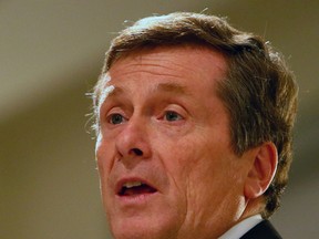 John Tory (DAVE ABEL, Toronto Sun)