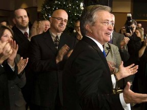 Danny Williams in St. John's, Newfoundland on Thursday, Novermber 25, 2010. REUTERS/Greg Locke