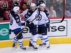 The Jets kicked off their season with a 6-2 win over the Phoenix Coyotes. (MARK KARTOZIAN/USA Today Sports)