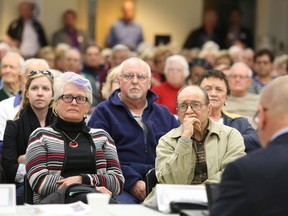Gino Donato/The Sudbury Star
It was a packed house at the mayoral debate at the Older Adult Centre on Thursday afternoon.