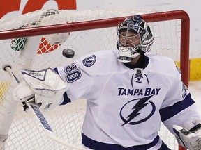 Former Senator and current Lightning goalie Ben Bishop. (Ottawa Sun Files)