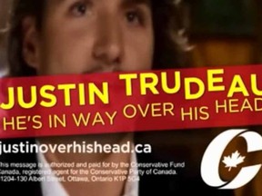 Attack ad against Liberal leader Justin Trudeau. 

(YouTube/FactPointVideo)