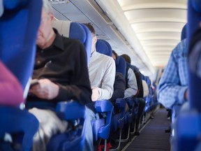Airplane seats. 

(Fotolia)