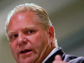 Mayoral candidate Doug Ford (DAVE ABEL, Toronto Sun)