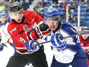 Sudbury Wolves Owen Sound Attack Conor Cummins