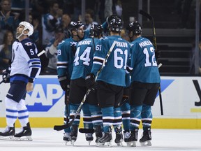 The Jets took on the Sharks on their home turf and lost on Saturday. (KYLE TERADE/USA Today Sports)