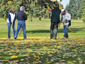 Golf season ending