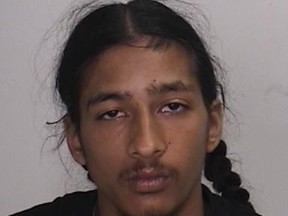 Justin Mohammed, 19, wanted for several firearms-related charges. (Toronto Police handout)