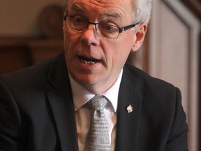 Premier Greg Selinger is stuck in the polls. (Chris Procaylo/Winnipeg Sun file photo)