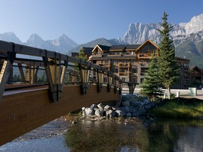 A wonderful vista in Canmore.