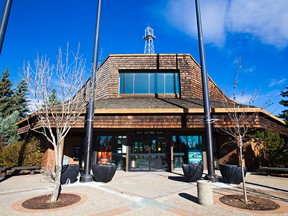 The visitor centre at Gateway Park is seen in Edmonton, Alta., on Sunday, Oct. 12, 2014. Gateway Park's days are numbered as the lease it currently holds to house the city's tourist information office expires at the end of the year. Codie McLachlan/Edmonton Sun