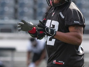 Anton McKenzie is working his way back after a biceps injury. (Errol McGihon/Ottawa Sun)