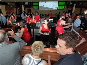Sens House in the Byward Market is a lively place on game nights. (Tony Caldwell/Ottawa Sun)