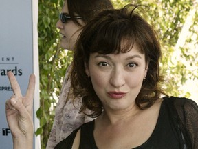 Elizabeth Pena in Santa Monica, California, March 22, 2003.  REUTERS/Brian Snyder