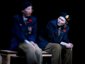 Julia Mackey brings her wartime drama, Jake's Gift, to the Sudbury Theatre Centre for shows Saturday -- Remembrance Day -- and Sunday. Supplied photo