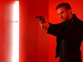 Dan Stevens in a scene from 'The Guest'