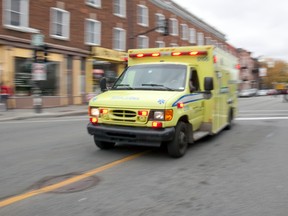 Montreal ambulance
JOEL LEMAY/QMI AGENCY file photo