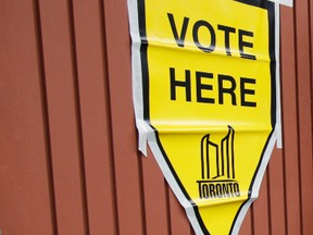 Advance polls vote