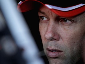 Matt Kenseth is usually one of the more mild-mannered drivers on the NASCAR circuit, but a week after being pushed into the wall by Brad Keselowski, Kenseth says he doesn’t regret the ugly confrontation. (AFP/PHOTO)