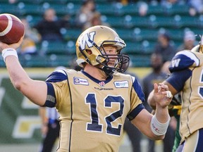 Brian Brohm has the unenviable task of trying to lead the reeling Bombers to a win over the league-leading Stampeders.