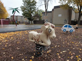 Ritchie Street housing project playground in Ottawa Friday Oct 17,  2014.  Tony Caldwell/Ottawa Sun/QMI Agency