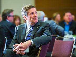 Mayor John Tory. FILE pic. (Ernest Doroszuk/Toronto Sun)