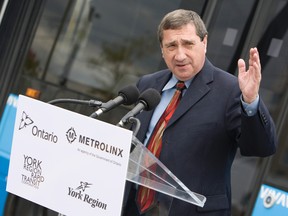 York Region Chairman Bill Fisch. (Dave Thomas/Toronto Sun)