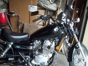 The Honda Rebel 250 motorcycle belonging to Shane Kargus, whose brother Adam was killed at the Elgin-Middlesex Detention Centre, was stolen along with a symbol of his love for his brother.