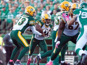 The Edmonton Eskimos go into their bye week having all but sewn up a home playoff date. (Reuters)