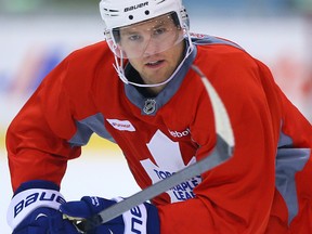 Maple Leafs’ Peter Holland could see additional time on the penalty kill over the coming weeks. (DAVE ABEL/TORONTO SUN)