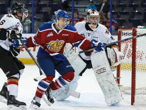 Oil Kings rookie Andrew Koep can fool the goalies (Ian Kucerak, Edmonton Sun).